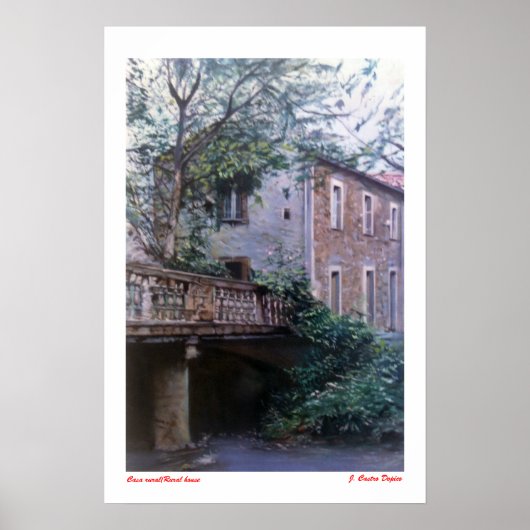 Casa Rural/Rural house Poster (Voorkant)
