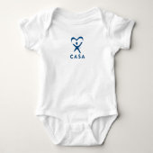 CASA van Travis County Baby uit één stuk Romper (Voorkant)