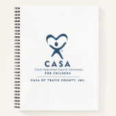 CASA van Travis County Notebook Notitieboek (Voorkant)