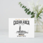 Casablanca Briefkaart (Staand voorkant)