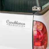 Casablanca-bumpersticker Bumpersticker (Op Truck)