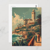 Casablanca Coast:  Elegance Briefkaart (Voorkant / Achterkant)