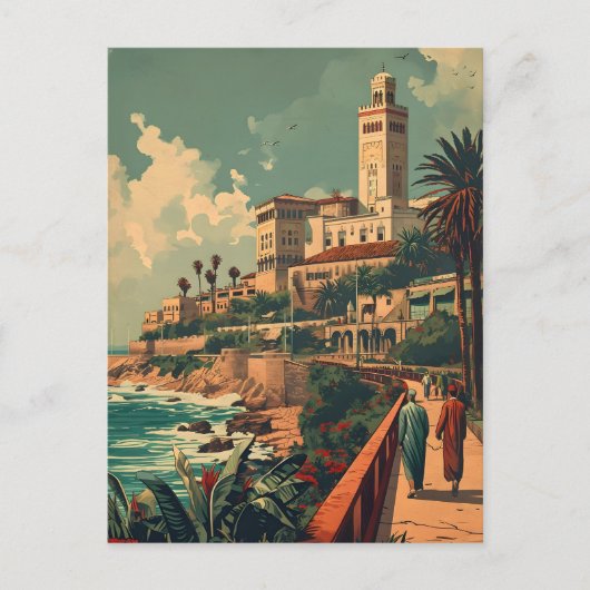 Casablanca Coast:  Elegance Briefkaart (Voorkant)