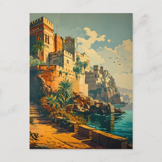 Casablanca Coast:  Elegance Briefkaart (Voorkant)