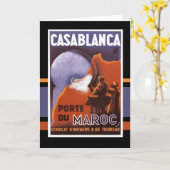 Casablanca Kaart (Gele Bloem)