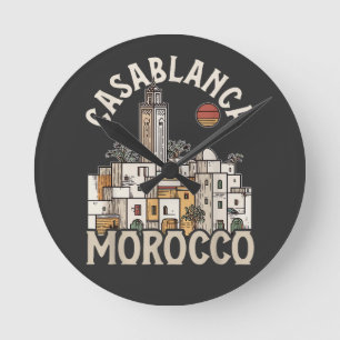 casablanca maroc ronde klok