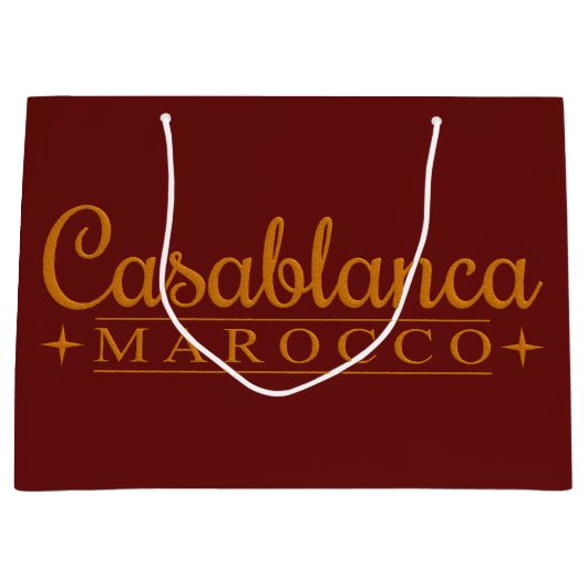 Casablanca Marocco grote cadeautas (Voorkant)