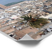Casablanca - Marocco - Panorama - Poster (Hoek)