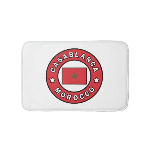 Casablanca Marokko Badmat (Voorkant)