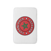 Casablanca Marokko Badmat (Voorkant Verticaal)