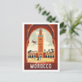 Casablanca Marokko  bekende reisplaats Briefkaart (Staand voorkant)