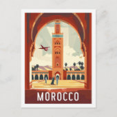 Casablanca Marokko  bekende reisplaats Briefkaart (Voorkant)