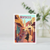 Casablanca Marokko  bekende reisplaats Briefkaart (Staand voorkant)