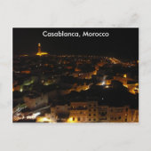 Casablanca, Marokko Briefkaart (Voorkant)