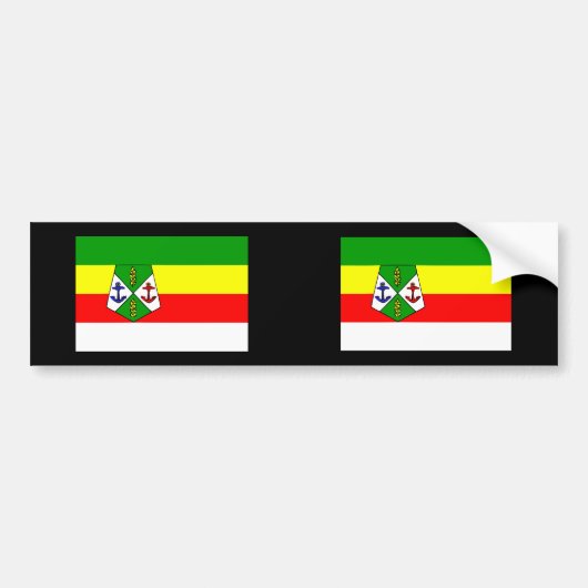 Casablanca, Marokko Bumpersticker (Voorkant)