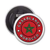 Casablanca Marokko Button Flesopener (Voorkant)
