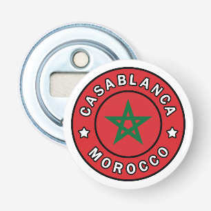 Casablanca Marokko Button Flesopener
