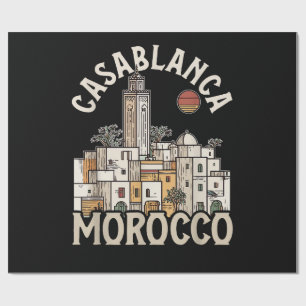 Casablanca Marokko Cadeaupapier