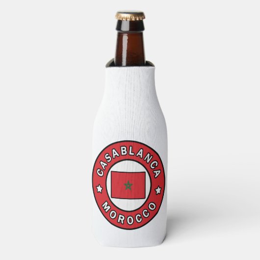 Casablanca Marokko Flesjeskoeler (Fles Voorkant)