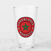 Casablanca Marokko Glas (Voorkant)