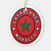 Casablanca Marokko Keramisch Ornament (Links)