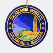 Casablanca Marokko Keramisch Ornament (Voorkant)
