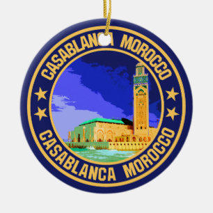Casablanca Marokko Keramisch Ornament
