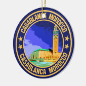 Casablanca Marokko Keramisch Ornament (Links)