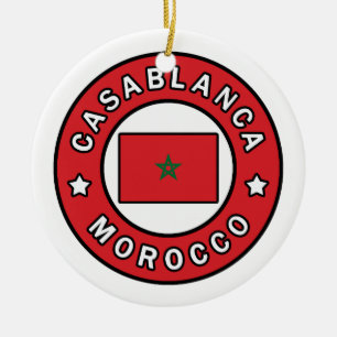 Casablanca Marokko Keramisch Ornament