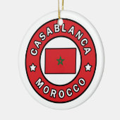 Casablanca Marokko Keramisch Ornament (Links)