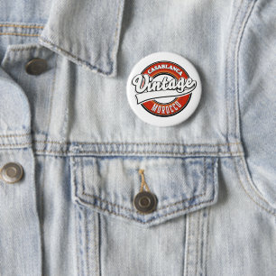Casablanca Marokko logo Ronde Button 5,7 Cm