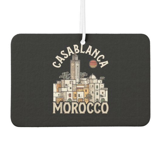Casablanca Marokko Luchtverfrisser (Voorkant)