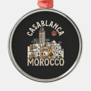 Casablanca Marokko  Metalen Ornament
