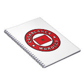 Casablanca Marokko Notitieboek (Rechterzijde)