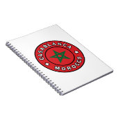 Casablanca Marokko Notitieboek (Rechterzijde)