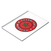 Casablanca Marokko Notitieboek (Linkerzijde)