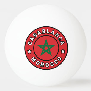Casablanca Marokko Pingpongbal