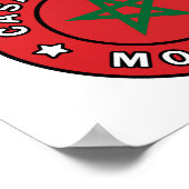 Casablanca Marokko Poster (Hoek)
