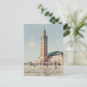 Casablanca Marokko Reizen Briefkaart (Staand voorkant)