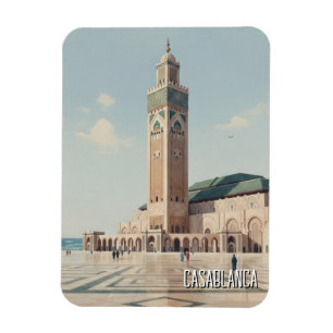 Casablanca Marokko Reizen Magneet