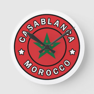Casablanca Marokko Ronde Klok