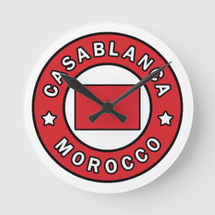 Casablanca Marokko Ronde Klok