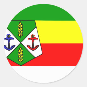 Casablanca, Marokko Ronde Sticker
