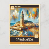 Casablanca, Marokko |  schilderij Briefkaart (Voorkant)