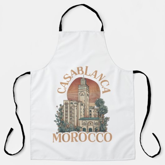 Casablanca Marokko Schort (Voorkant)