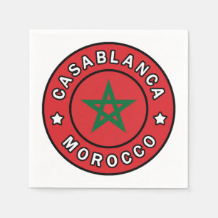 Casablanca Marokko Servet
