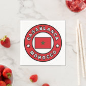 Casablanca Marokko Servet (Insitu)