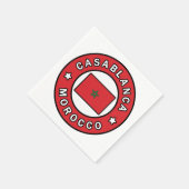 Casablanca Marokko Servet (Hoek)