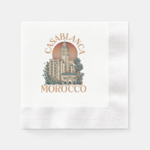 Casablanca Marokko Servet