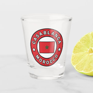 Casablanca Marokko Shot Glas